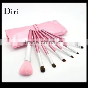 Factory Best Price Pink 7pcs Cosmetic Brushes thumbnail-1