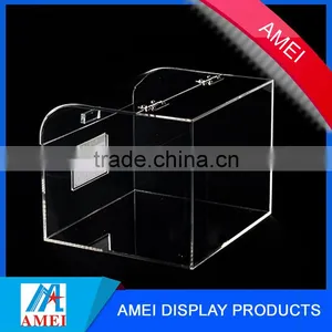 2016 Hot-sale Acrylic Cash Tray/Customized Acrylic Cash Box thumbnail-3