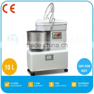 Food Powder Mixer - 10 Liters, Cast Iron Body, Single Speed, CE, HS10E thumbnail-1