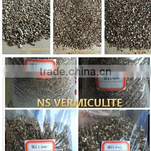 Gold Exfoliated/Expanded Vermiculite Price 1-3mm, 2-4mm, 3-6mm, 4-8mm Etc thumbnail-5