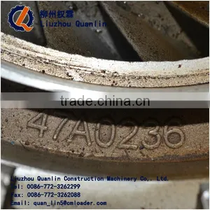 LIUGONG TRANSMISSION PART 47A0236 WORM WHEEL TURBINE ZL104 38C0283 TURBINE thumbnail-1