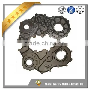 Customer Designed Steel Casting for Gearbox Cover thumbnail-1