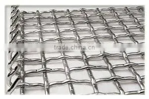 High Manganese Steel Crimped Wire Mesh Double Lock Crimped Weave Mesh Wire Mesh Crimped thumbnail-2