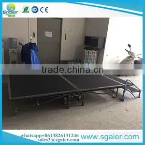 Wholesale Metal Folded Cheap Portable Stage With Factory Price thumbnail-5
