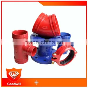 Ductile Iron Fittings For Pvc Pipe All Socket Tees thumbnail-4