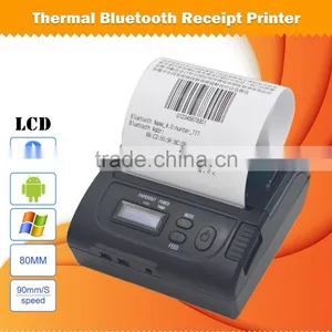 Voxlink Portable 80mm Pos Printer Label Printer Bluetooth Barcode Printer( Android+ios) thumbnail-1