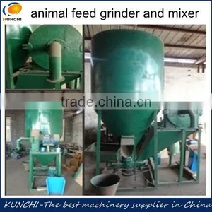 Hot Sale Automatic Animal Feed Mixer Grinder/ Animal Feed Grinder and Mixer With High Quality and Factory Price thumbnail-1