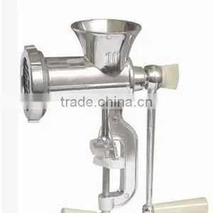 Hand Operate Cast Iron Electroplate Tinned 5# Manual Meat Grinder thumbnail-3