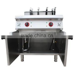 High Qulity Multipurpose Kitchen 4 Burner Gas Range With Oven Cooker for Hotel Restaurant Commercial Electric Snack Deep Fryer thumbnail-6