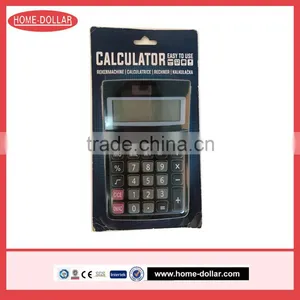 School Plastic 12 Digit Calculator Blister Card thumbnail-1