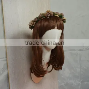 Matt White Wall Mounted Female Mannequin Head for Hat and Wig Shore Display thumbnail-1