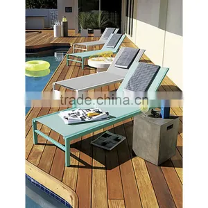 Square Cement Side Table for Beach thumbnail-3
