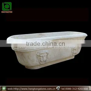 Life Size Natural Stone Bathtub thumbnail-1
