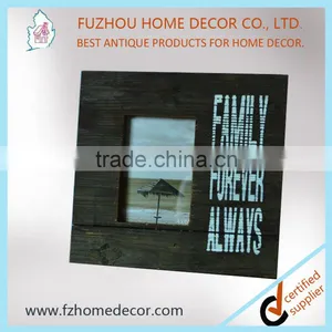 Antique Wooden Picture Photo Frame With Silk Screen Printing thumbnail-1