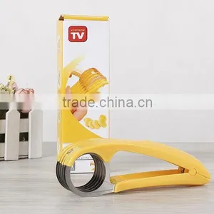 CY142 Banana Slicer Cutter Chopper Cucumber Cutter Perfect for Fruit Salad thumbnail-2