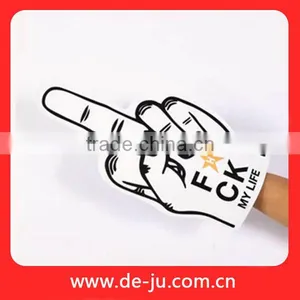 Cheering Mitt Middle Custom Foam Finger thumbnail-1