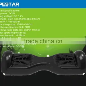 New Bluetooth Speaker Creative Hoverboard Design Portable Bluetooth Speaker Support USB TF Card, Best Gift Speaker thumbnail-3