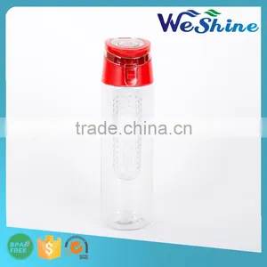 Bpa Free Bottom Infuser Style With Flip Top Lid Fruit Infuser Water Bottle thumbnail-4