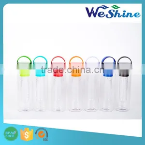 Private Label BPA Free Fruit Infusing Water Bottle w/ Ice Sphere thumbnail-6