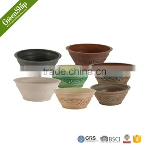Round Coloful Hotel Decorative Large Tree Planter Pot thumbnail-2