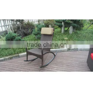 Outdoor Wicker Rocking Chair thumbnail-2