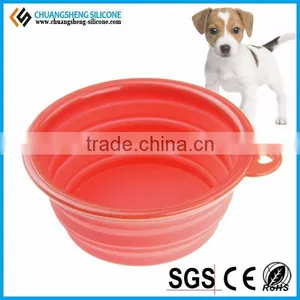 2010 Hot Selling Silicone Folding Wild Bird Chicken Pet Feeder for All Kinds of Pets thumbnail-1