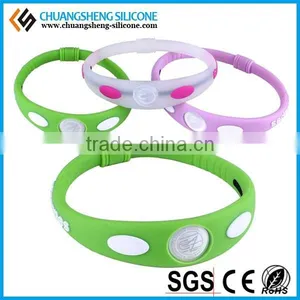 Fashional Customized Mosquito Repellent Dispeller Bracelet for Wedding Part Gifts thumbnail-5