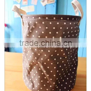 Cotton Waterproof Sundrics Storage Bag,with Two Handle ,four Color Nix as Picture thumbnail-5