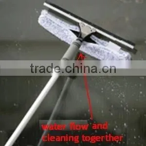 Water Flow Squeegee , Long Window Cleaning , Microfiber Window Brush thumbnail-1