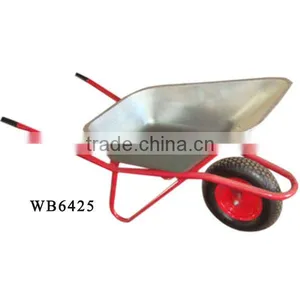 Qingdao Wantai Garden Leaf Cart Agricultural Wheel Rim Stanley Wb6425 Wheelbarrow With CE Certificate thumbnail-5
