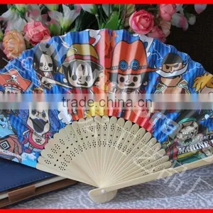 21cm Japanese Hand Folding Fan for Gift thumbnail-1