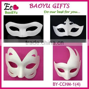 Masked Ball, Blank White Masquerade Party Masks for Sale thumbnail-3