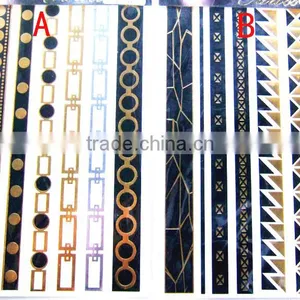 Sexy Custom Fake Tattoo Half Sleeve Temporary Designs Tattoo T002-009 thumbnail-2