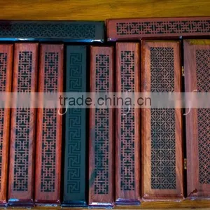 HIGH QUALITY INCENSE BURNER MADE FROM 100% NATURAL WOOD thumbnail-1