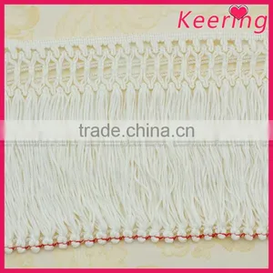 New Fashion Cheap White Tassel Trim From Keering WTPB-017 thumbnail-2
