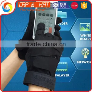 Wholesale Low Price High Quality Customized Touch Screen Gloves Custom Logo Low Pair thumbnail-1
