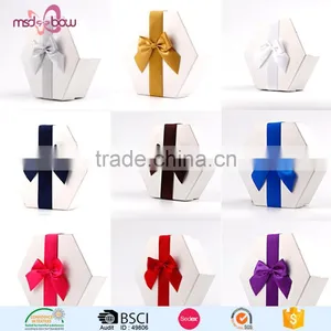 Hot Sale Custom Satin Ribbon Bow Pre-made Bow thumbnail-6
