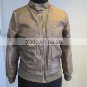 Pu Leather Jacket Design Ladies pu Leather Material thumbnail-5