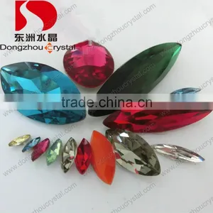 Fashion Loose Beads Decorative Crystal Stones With Claw Setting for Clothing thumbnail-2