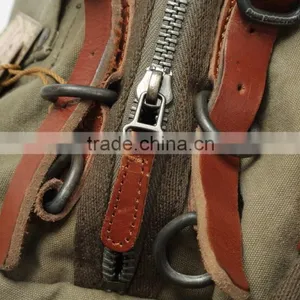 Unisex Vintage Casual Cotton Canvas Leather Haversack Shoulder Bag Travel Bag Weekend Bag Duffle Bag Travel Overnight Bag,For M thumbnail-5