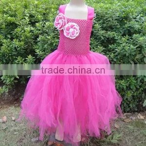 2015 Wholesale Crochet Baby Crochet Tutus With Flower thumbnail-5