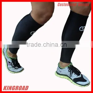Wholesale Spandex OEM Sports Running Calf Sleeves, Spandex Fitness Compression Arm Sleeves thumbnail-3