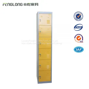 Knock Down Design Colorful 6 Door Steel Locker thumbnail-1