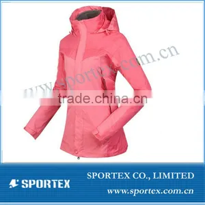 Womens Lightweight Outdoor Jacket, Ladies Waterproof Jacket Custom, Hiking Jacket for Women thumbnail-1