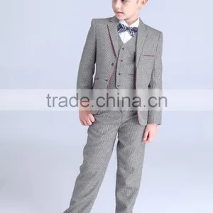2017 New Style Latest Design China Factory Pink Color Formal Young Boy Party Suit thumbnail-2