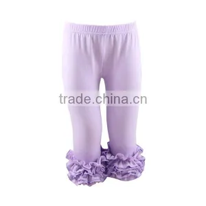 2017 Boutique Girls Clothing Ruffle Leggings Girls Baby Ruffle Pants Icing Ruffle Pants thumbnail-5