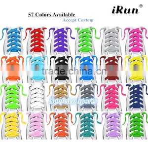 Flat Sneaker Shoelaces~8mm Flat Shoelaces~Plain Fat Shoelaces~Flat Athletic Shoe Laces~NO MOQ~57 Colors Available~Accept Custom thumbnail-1