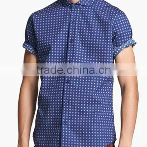 Fashion Printing Cool Cotton Slim-fit Shirts thumbnail-1
