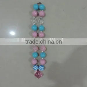 Baby Girl Summer Necklaces Round Pearl Jewelry Star Kids Clothing Accessories 2016 Wholesale Children Clothes Decor thumbnail-2