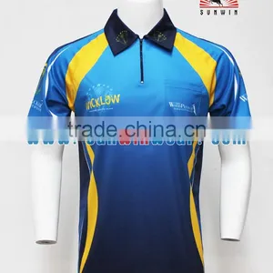 Custom Made Darts Jersey Sublimation Darts Polo T-shirt thumbnail-2